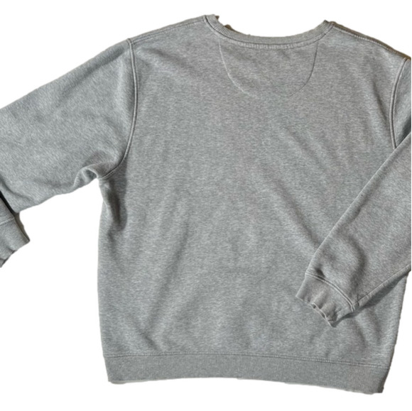 Everlast Crewneck Unisex Grey Sweater Classic Lounge Embroidered Logo E Size XL - Picture 2 of 14